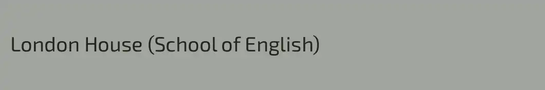 London House (School of English)